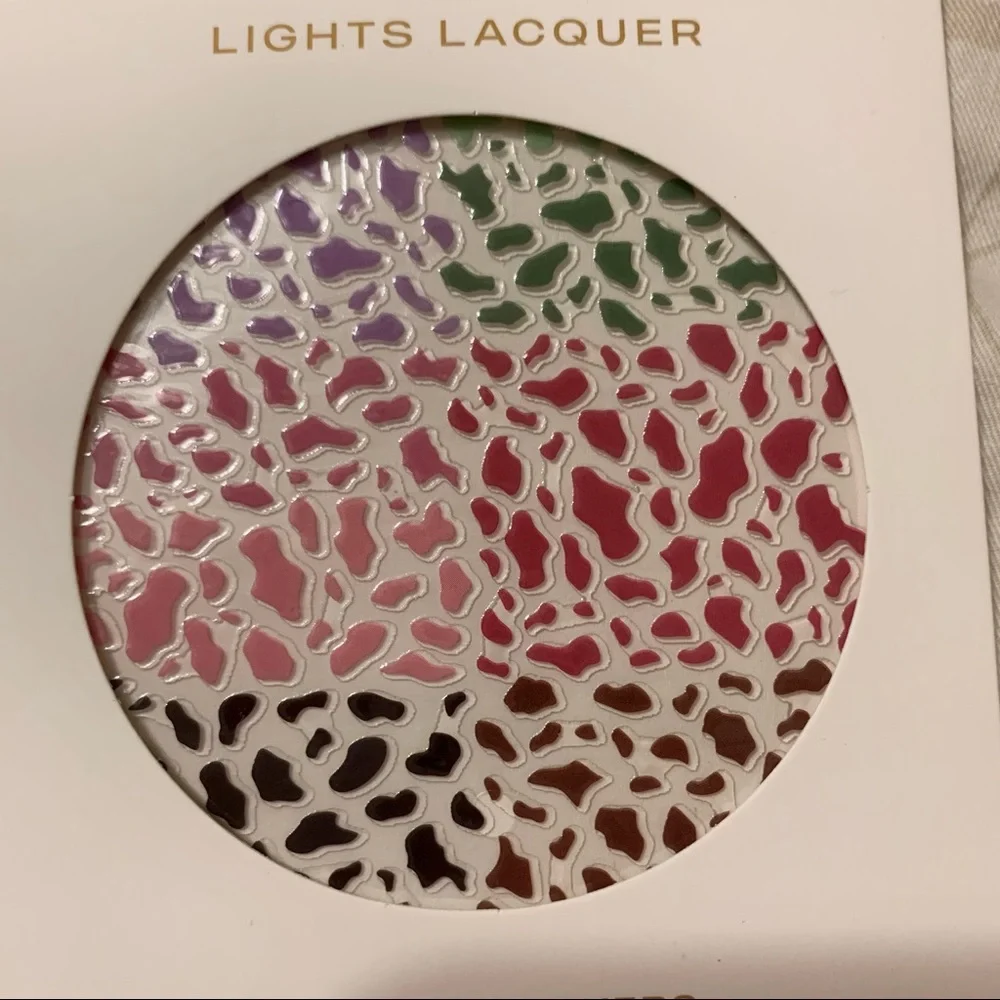 💜 Lights Lacquer Animal Print Nail Art Stickers